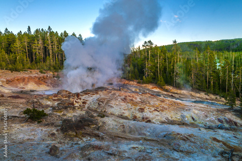 Steamboat Geyser