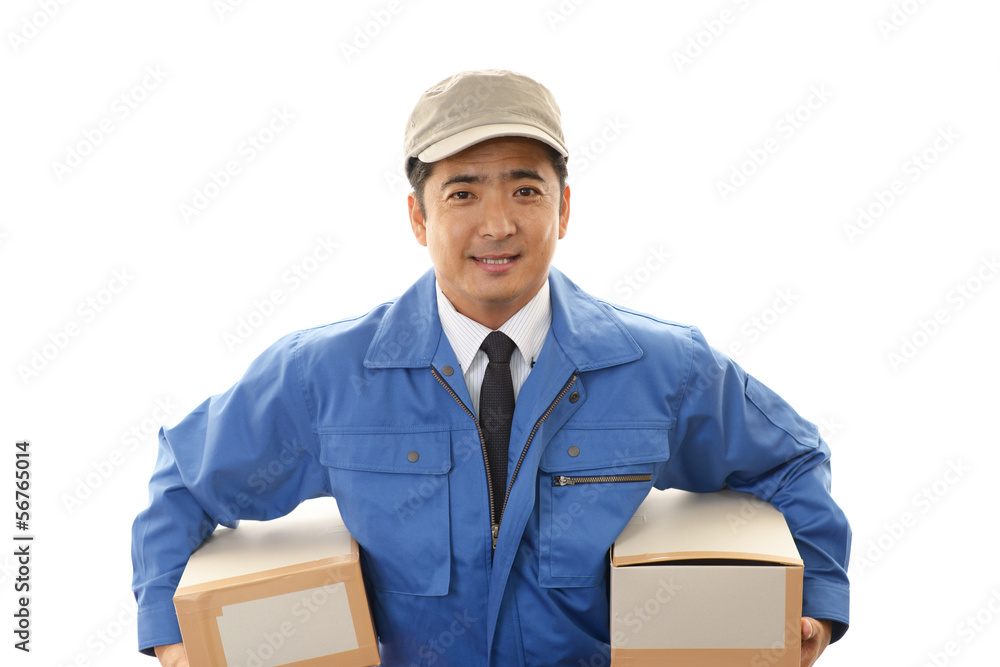 笑顔の配達人