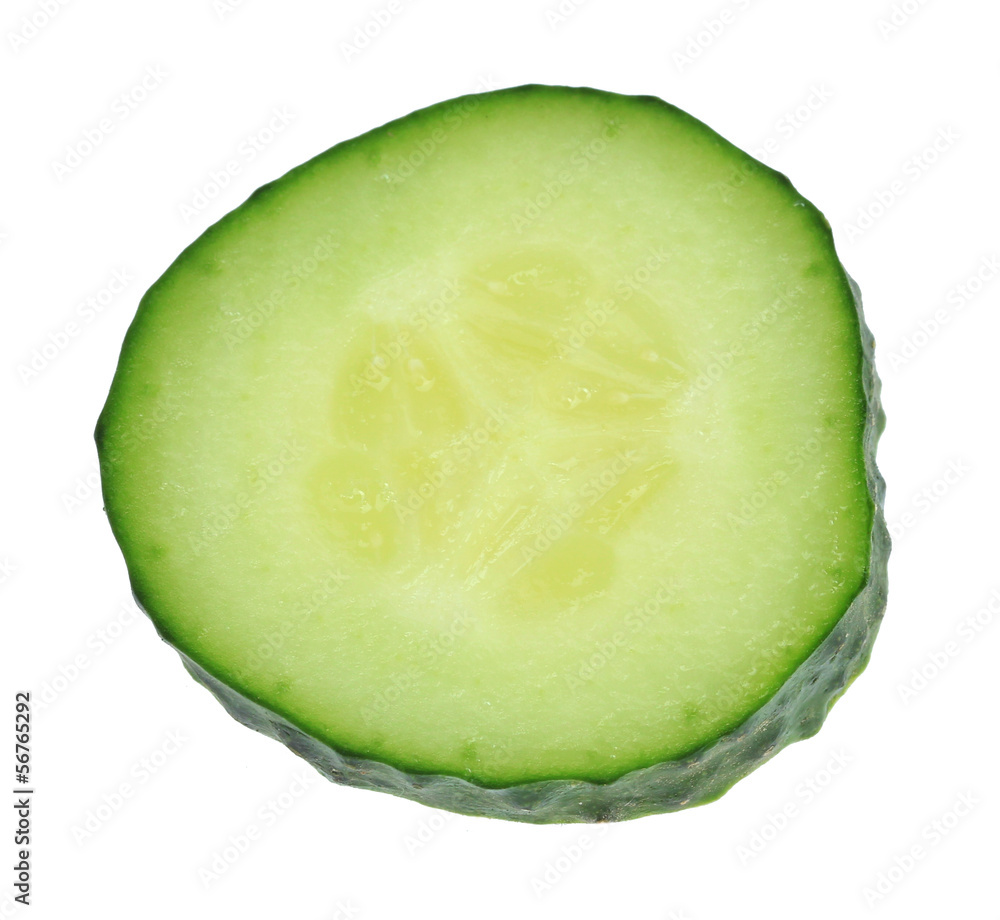 Cucumber isolated on white Cucumber isolated on white