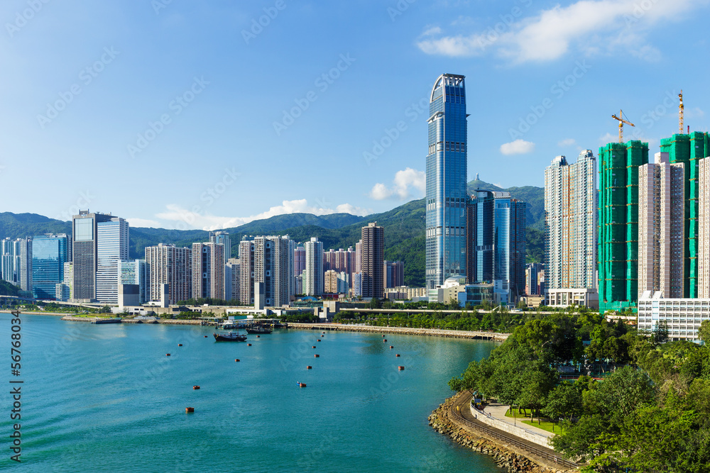 Obraz premium Hong Kong cityscape