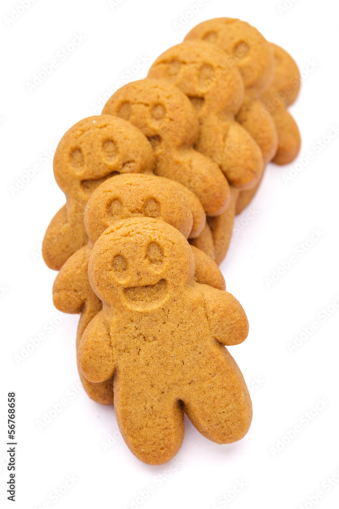 Fototapeta premium Pile of Gingerbread cookies