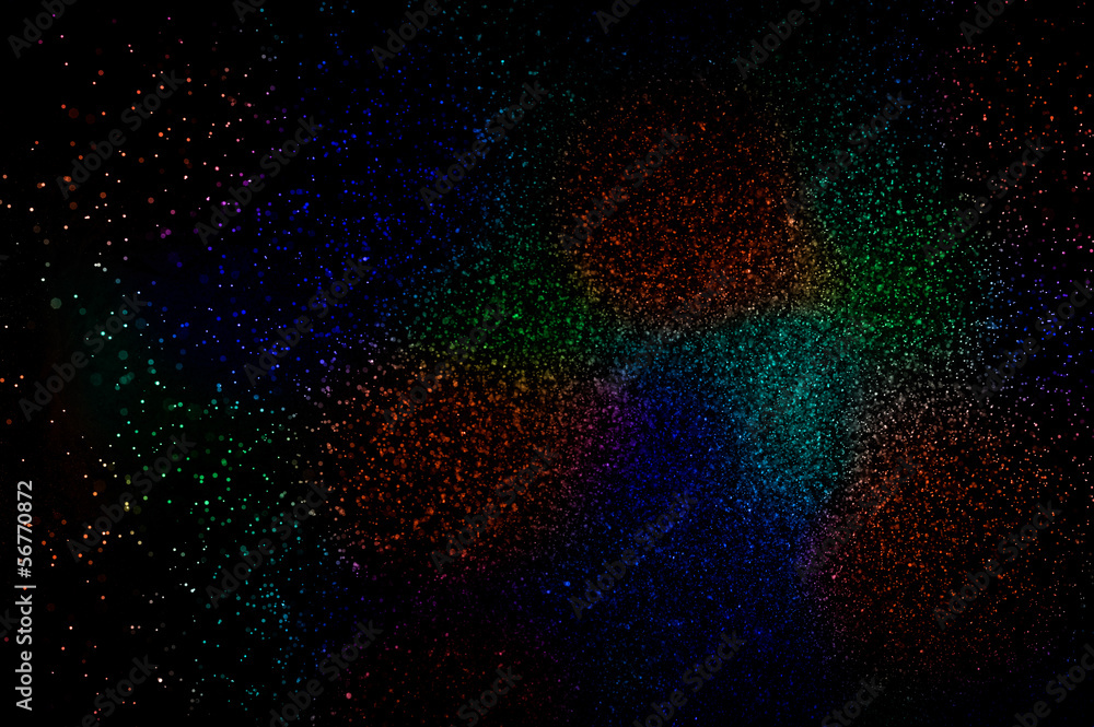 Abstract splashes of water on a black background Abstract splashes of water on a black background