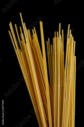 Wallpaper Mural Pasta on black background Torontodigital.ca