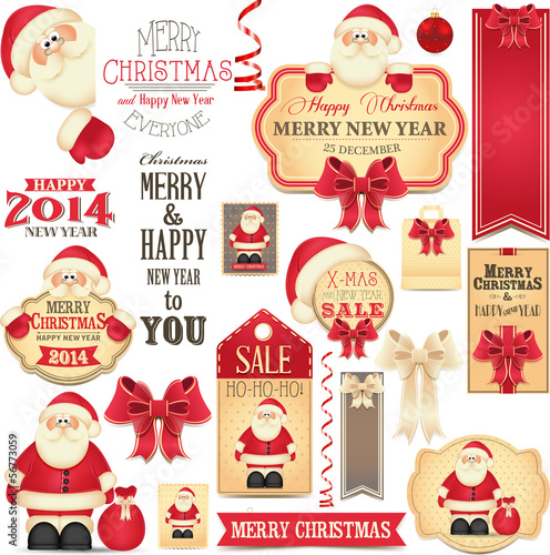 Christmas and New Year set