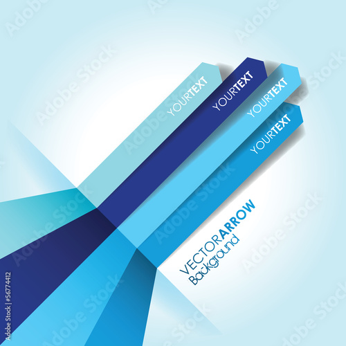 blue arrow line background