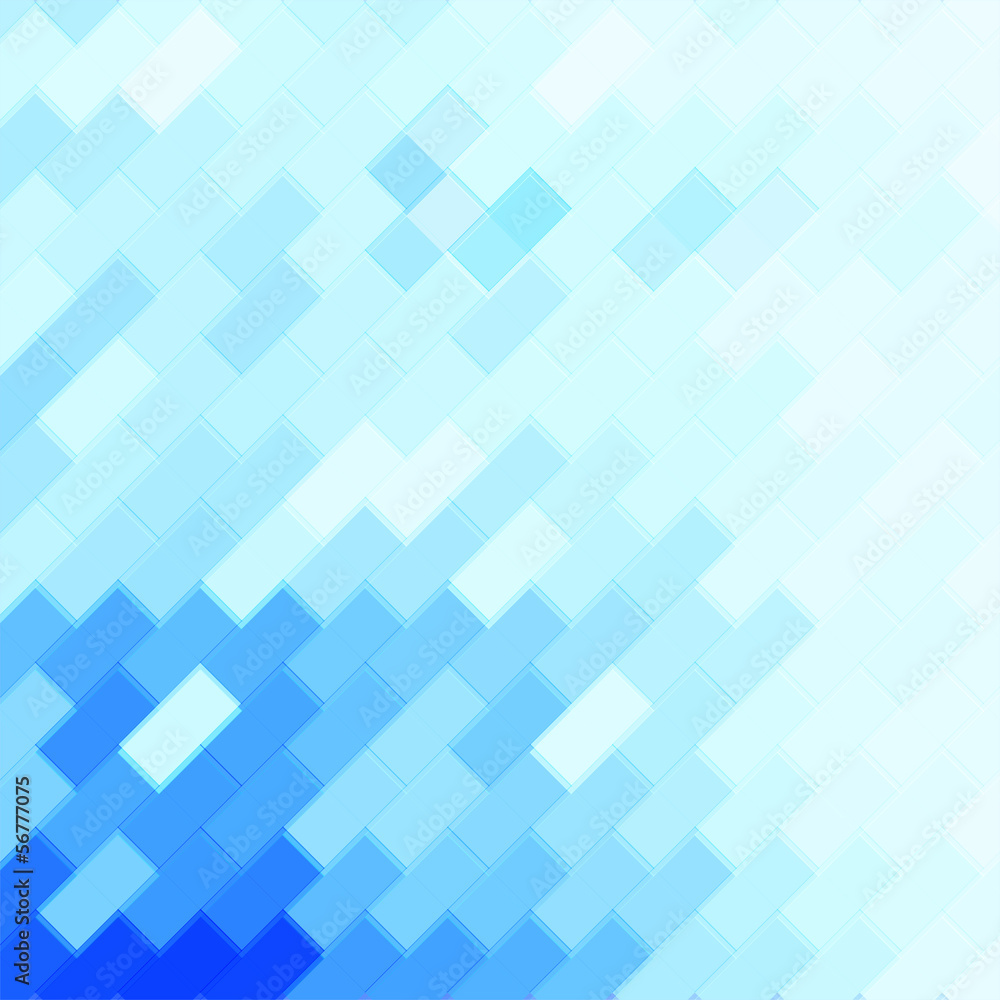 Business concept blue mosaic background Business concept blue mosaic background