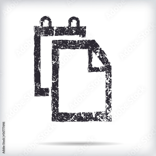 Grunge web icon