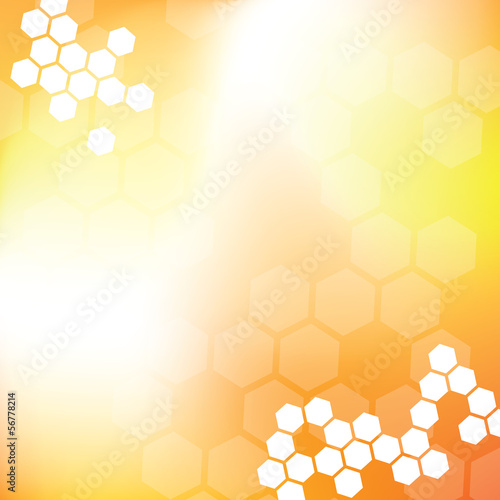 Abstract Hexagon Background