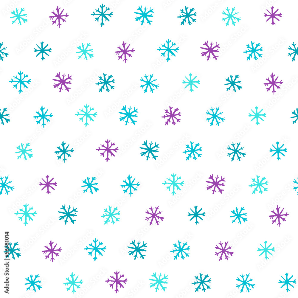 Snowflakes pattern Snowflakes pattern