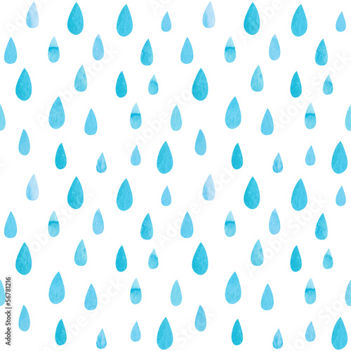 Rainy watercolor pattern