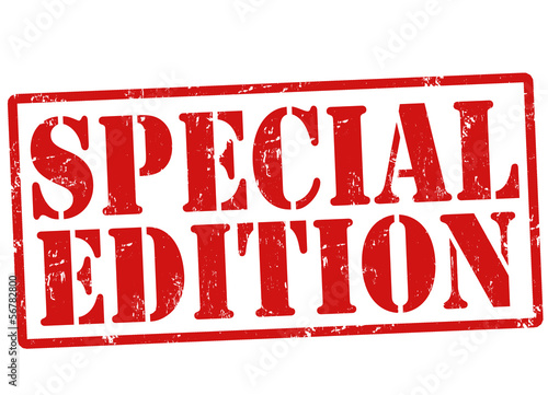 Special edition stamp