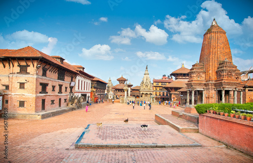 Bhaktapur Durbar Square, Kathmandu valey, Nepal. photo