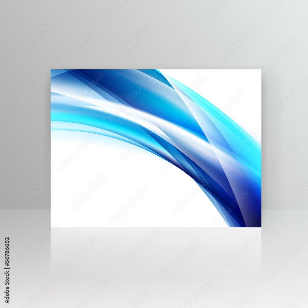 Abstract background with wave