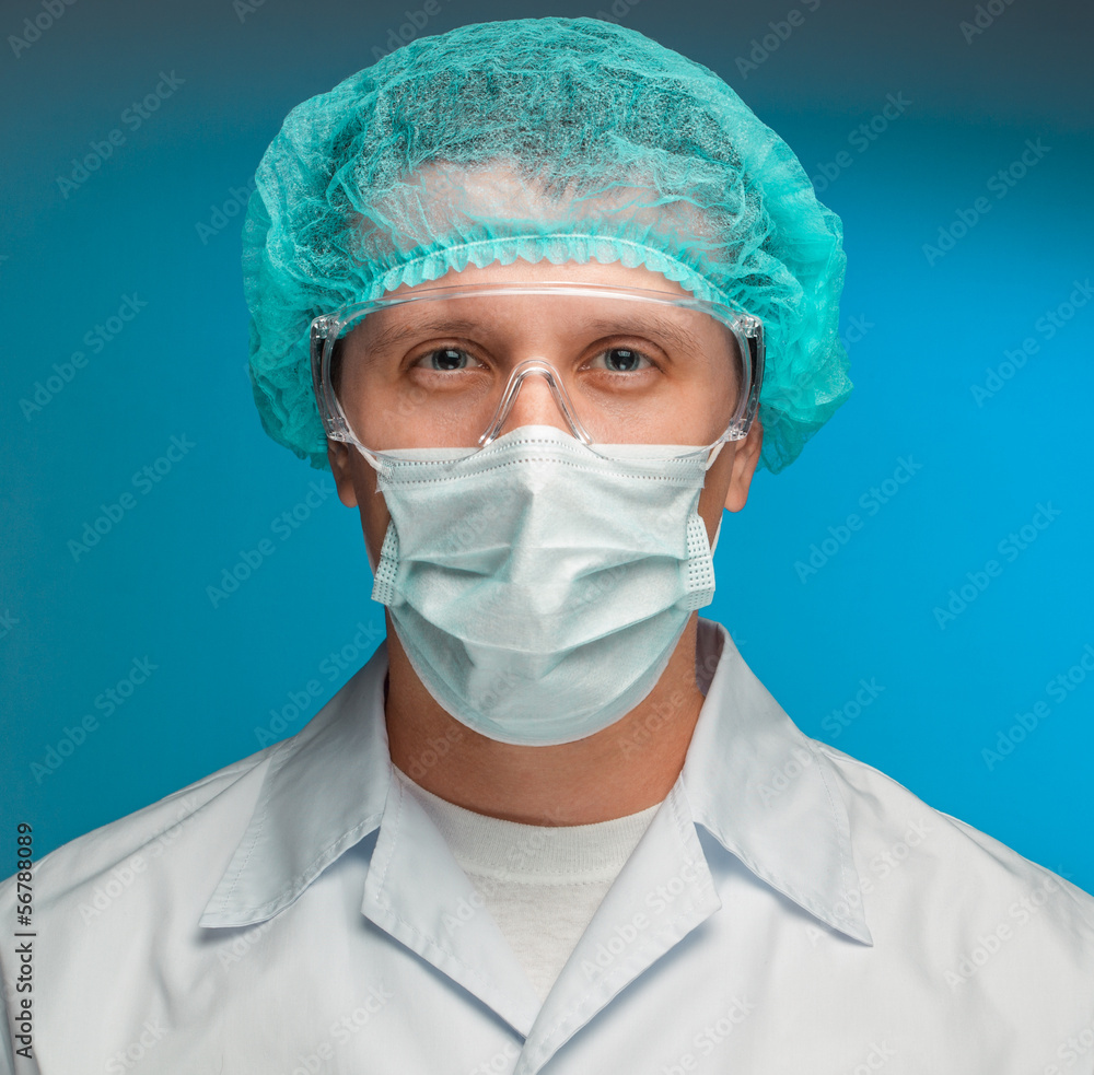 Portrait of a surgeon Portrait of a surgeon