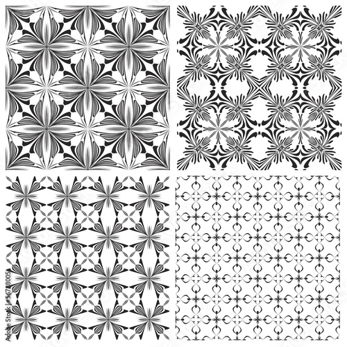 Set of Holy Cross pattern, seamless