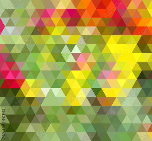 Abstract Triangle Background