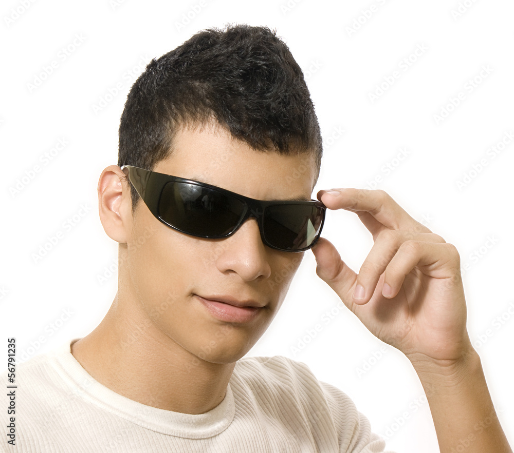 man with sun glasses man with sun glasses
