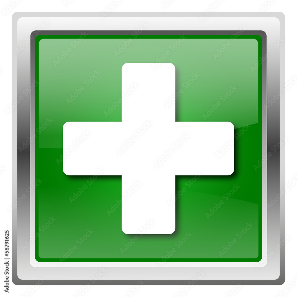 Obraz premium Medical cross icon