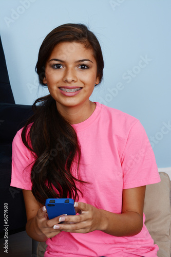 Teenager Texting