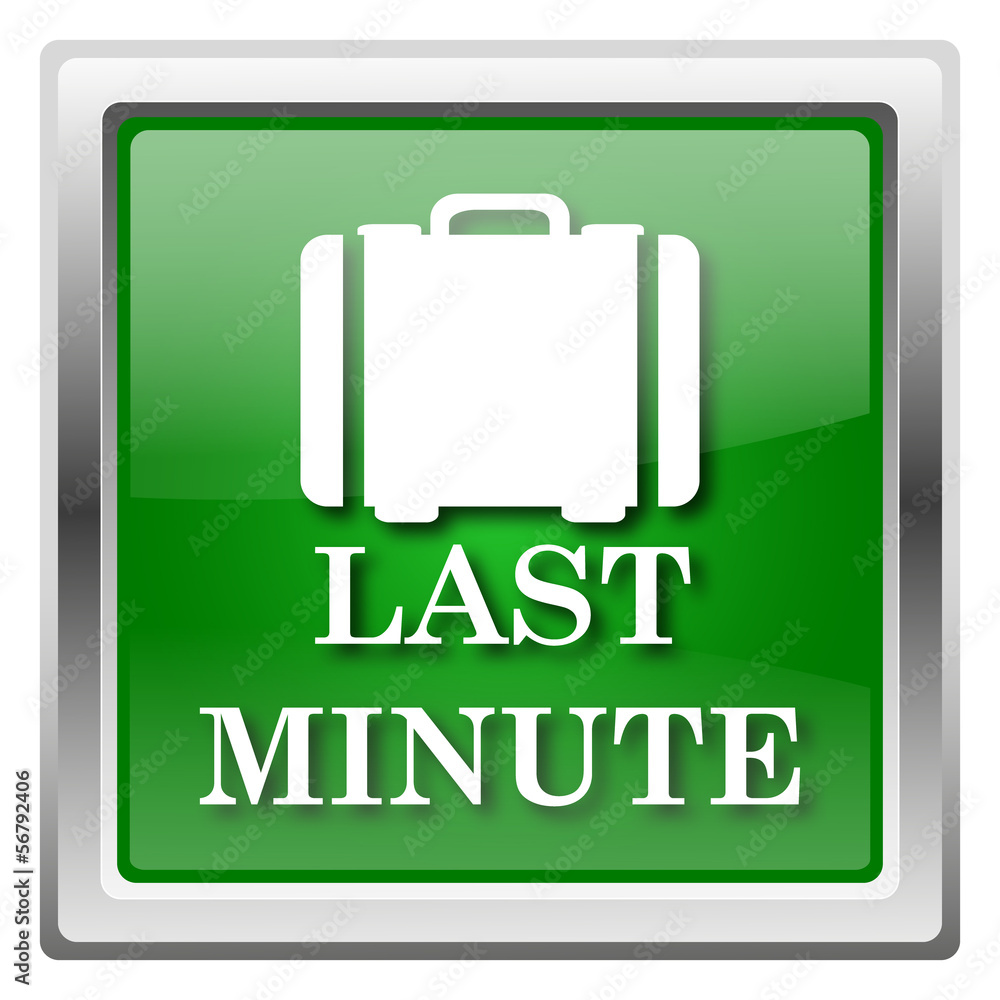 Naklejka premium Last minute icon
