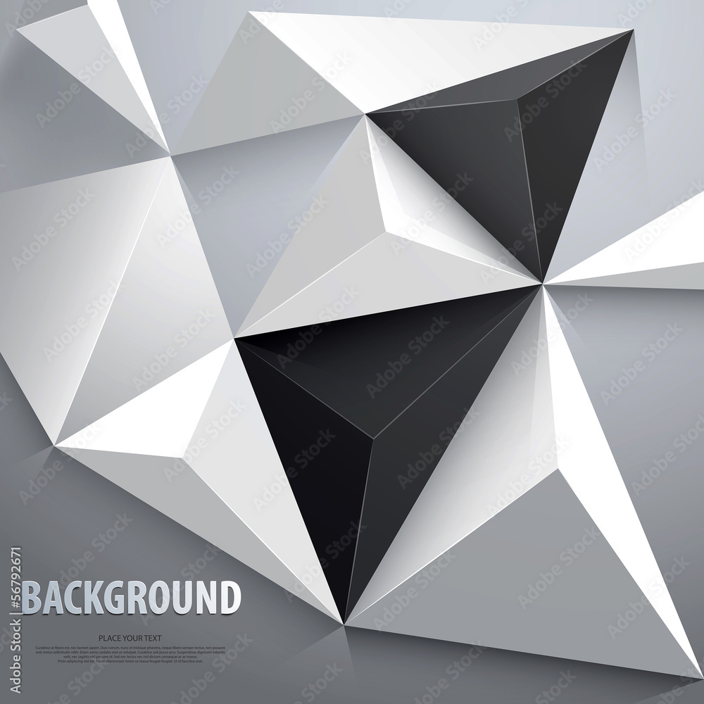 Abstract geometric background. Template for the poster, card, fl Abstract geometric background. Template for the poster, card, fl