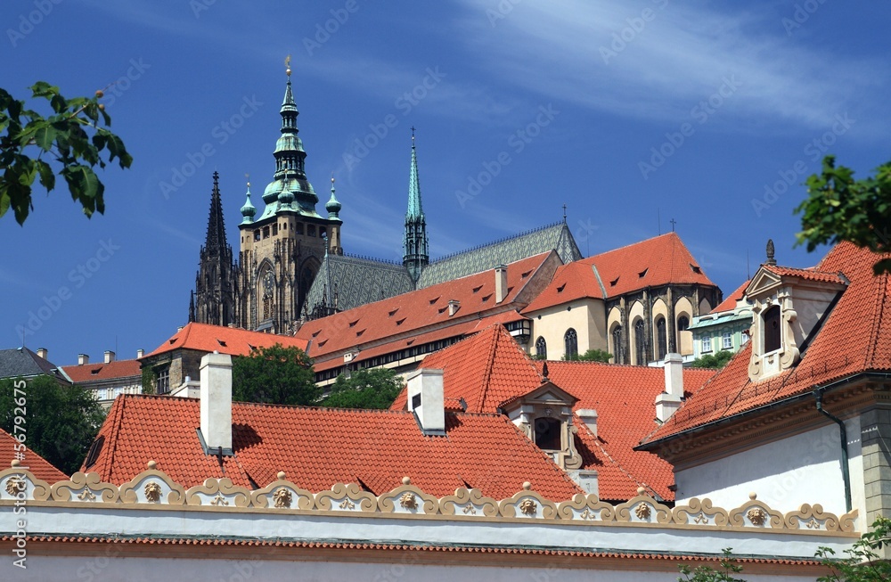 Fototapeta premium Prague Castle - St. Vitus Cathedral
