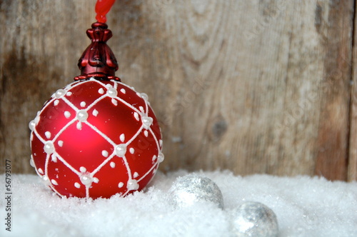 Weihnachtskarte  mit Textfr...