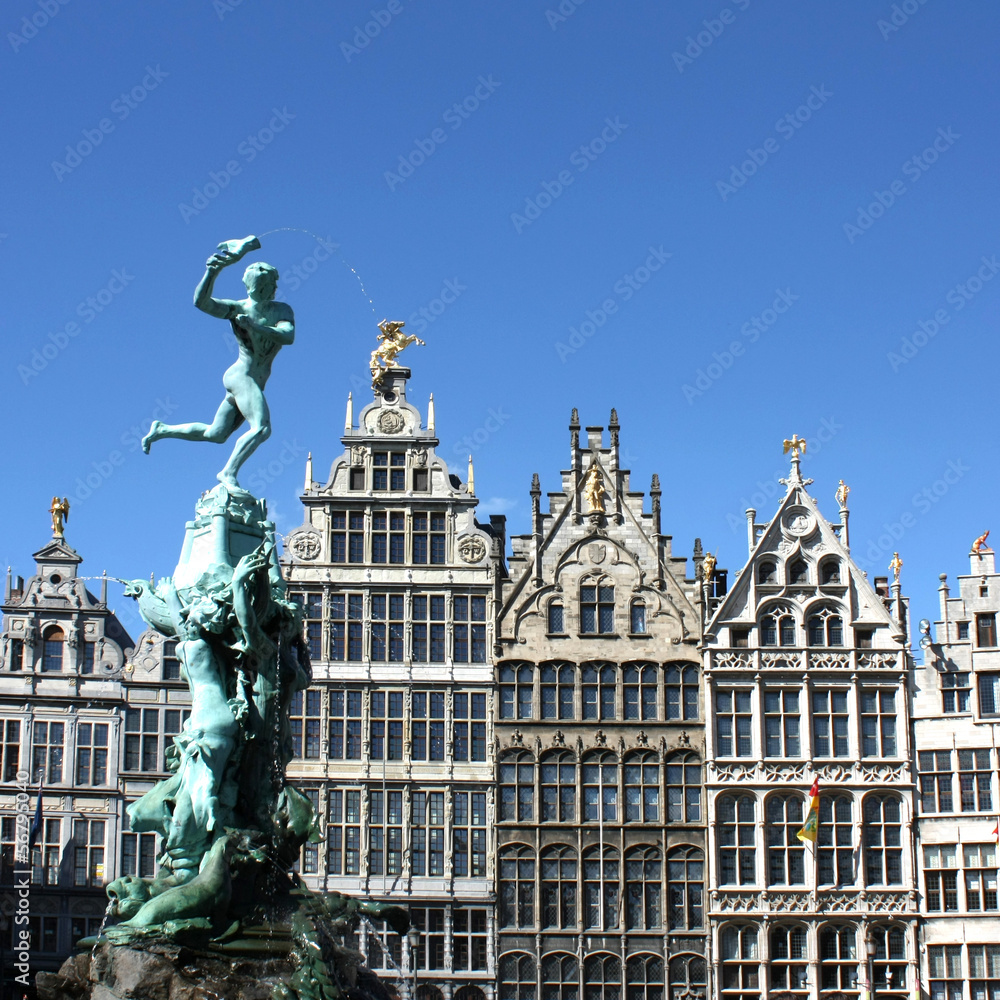 Fototapeta premium Anvers - Antwerpen - Antwerp