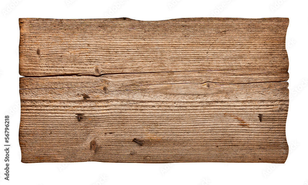 Naklejka premium wooden sign background message