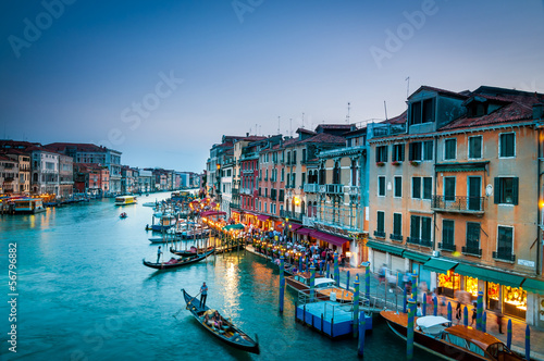 221- Grand Canal venice Colorful