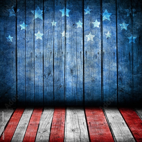 USA background