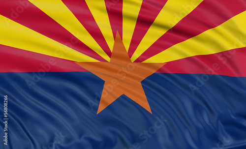 3D Arizona Flag