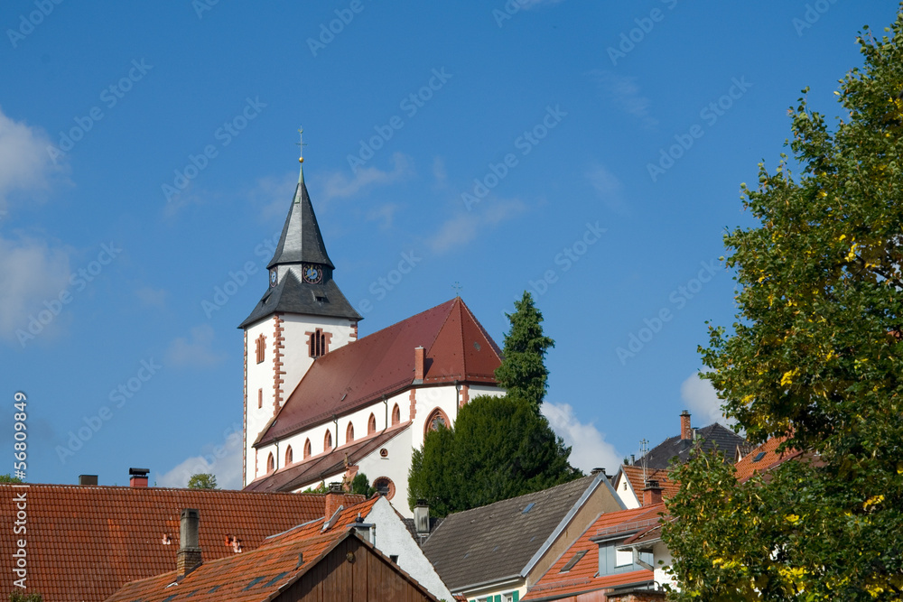 Kirche in Gernsbach - Schwarzwald