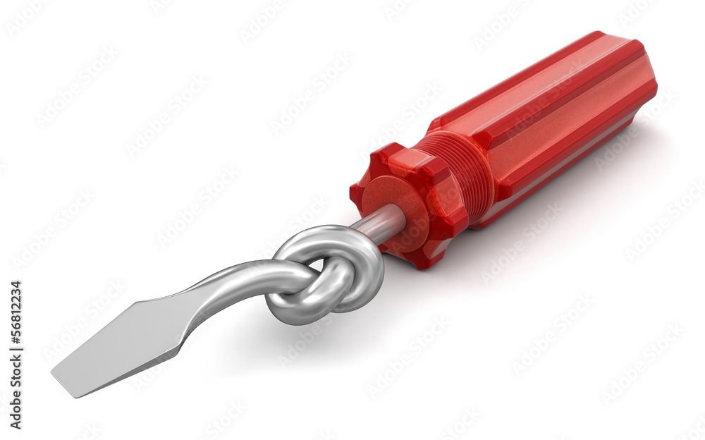 Screwdriver (clipping path included) Screwdriver (clipping path included)