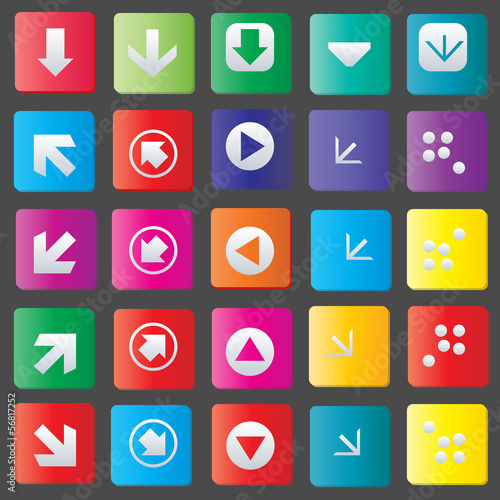 Free Download Icon set vector illustration collection - GFXLoad