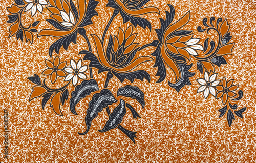 Obraz na płótnie Beautiful Batik Pattern