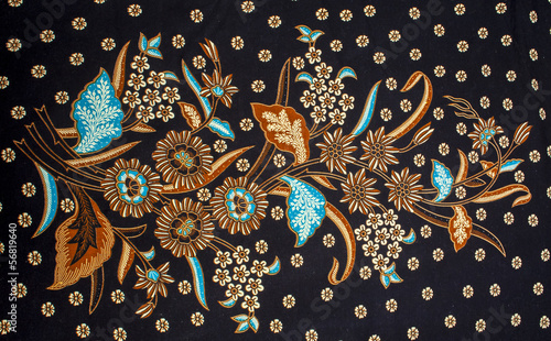 Obraz na płótnie Beautiful Batik Pattern