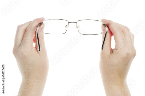 Hands holding glasses