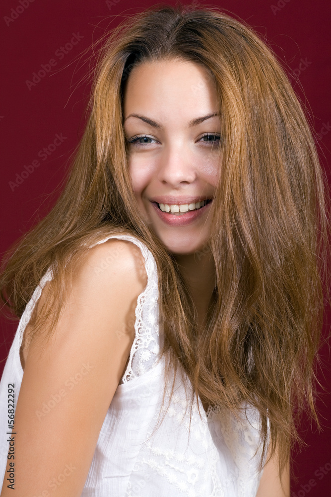 Fototapeta premium Beautiful young woman