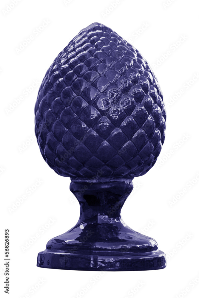 Fir-cone made ​​of ceramics