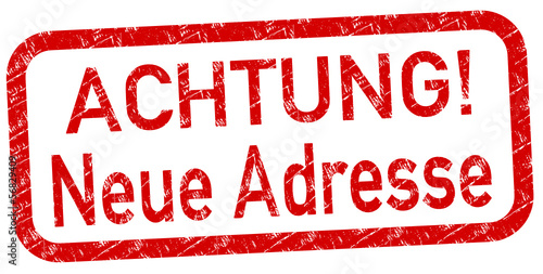 Neue Adresse Stempel rot  #131003-svg04