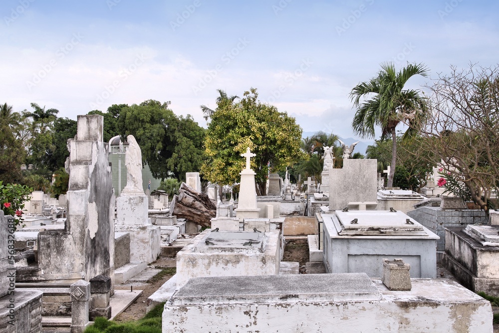 Santiago de Cuba - famous Santa Infigenia cemetery