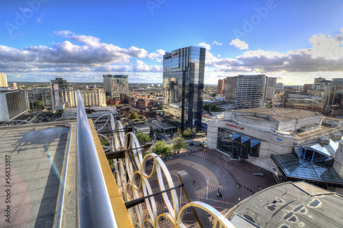 View of Birmingham from Library photo