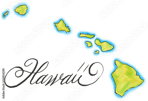 Hawaii map