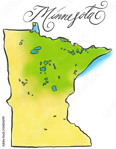 Minnesota map