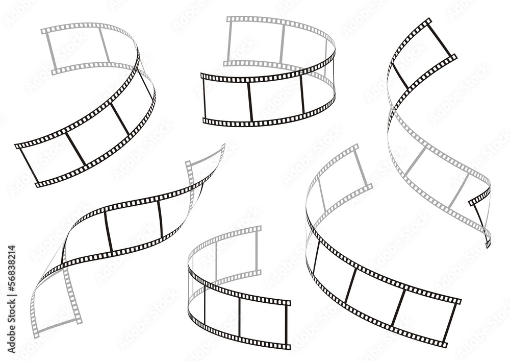 Fototapeta premium Film stripes
