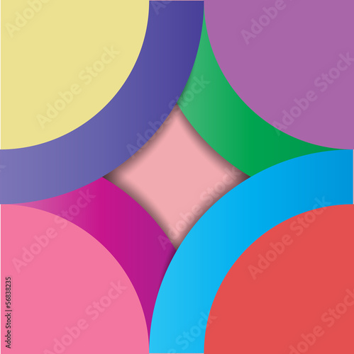 Abstrakte geometrische Gestaltung