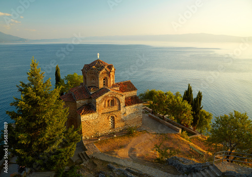 Church of St. John at Kaneo. Ohrid, Macedonia