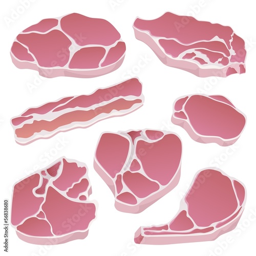 Pork cuts