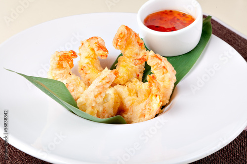 Deep Fried Shrimps